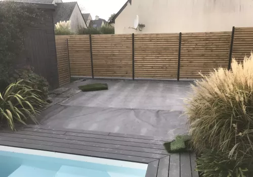 Création de terrasses